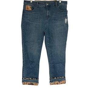 Chico's Denim Slim Leg Ankle Jeans size 3R